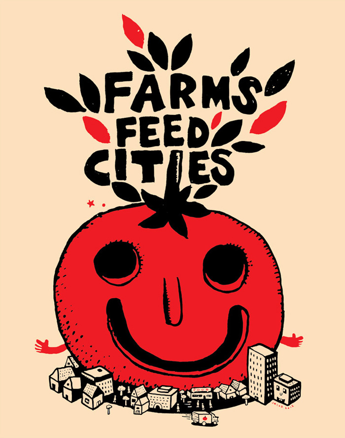 Farms Feed Cities by Jacob Rolfe