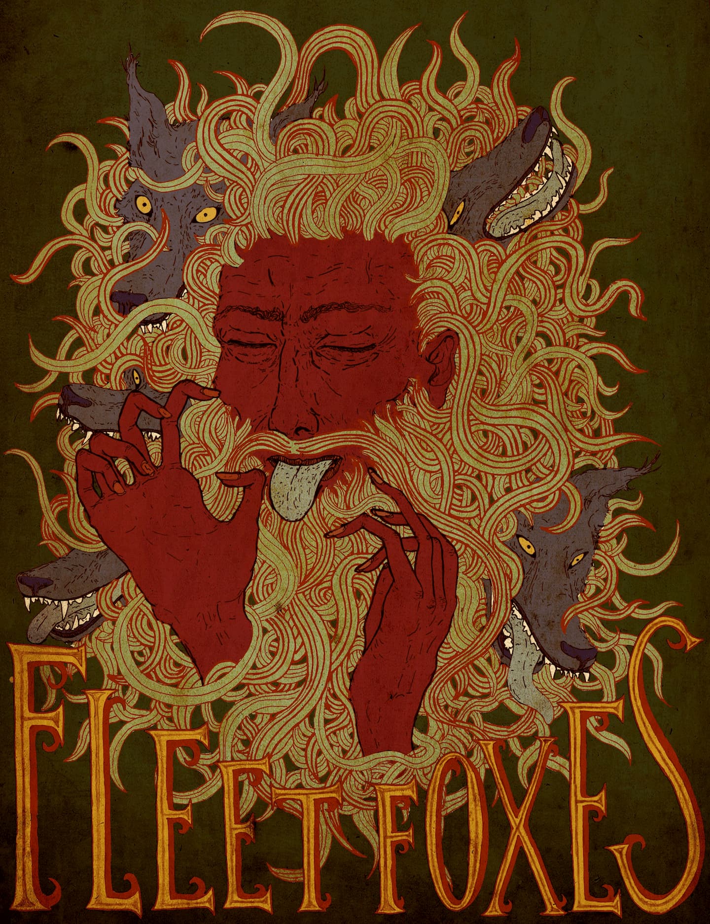 Fleet Foxes by Sean Lewis